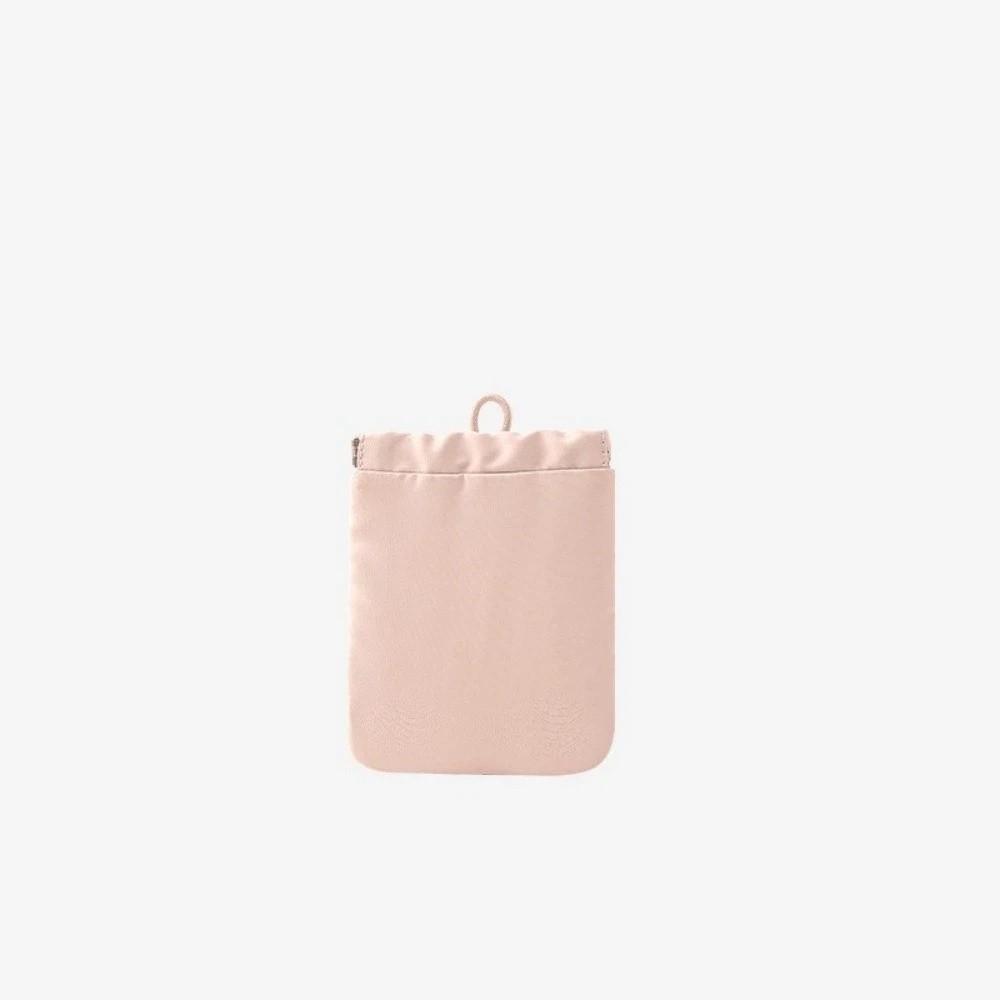 Portable Eyewear Storage Bag Soft Earphone Bag Automatic Closing Makeup Pouch Reading Glasses