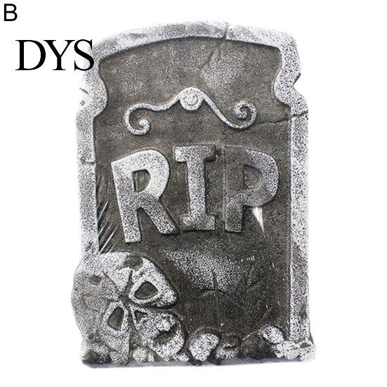Party Prop Tombstone Ornaments Eye-catching Add Atmospheres Foam Halloween Outdoor Headstone Decorations for Decor