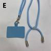 1PC Lanyard Anti Lost With Card Cover Crossbody Hanging Cord Universal Phone Rope Phone Accessories Mobile Phone Strap Patch