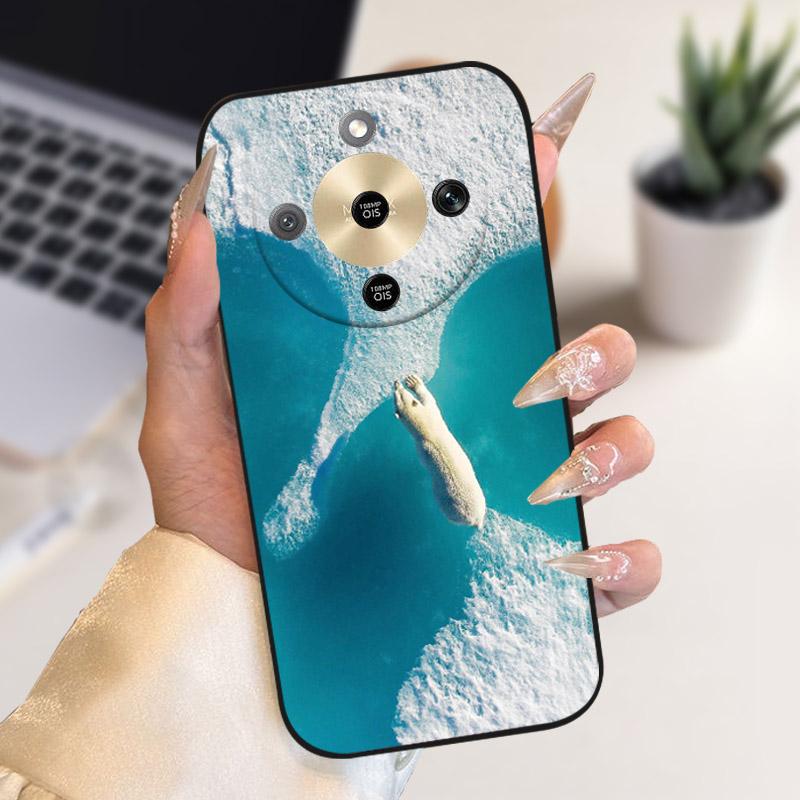 Чехол для Honor X9d X70 MTN-AN00 Стильный Милый Мультяшный Чехол Мягкий ТПУ Силиконовый Чехол для Телефона Для Honor Magic 8 Magic8 X70 Fundas Capa
