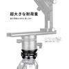 SWFOTO Leveling Low Center of Aluminum Alloy Tripod Maximum Load Black DYH-68B Base, Gravity, Head, 10KG,