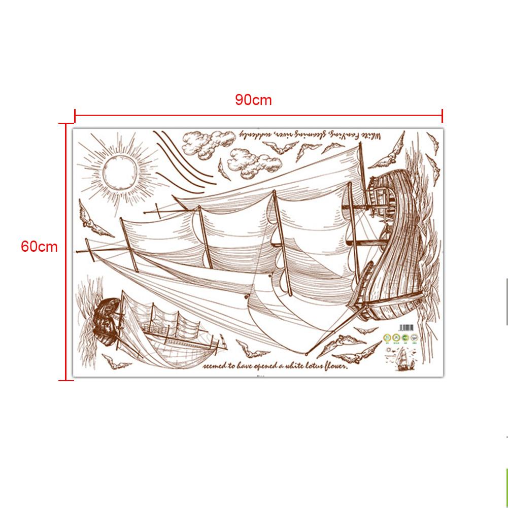 Водонепроницаемая наклейка для декора стен