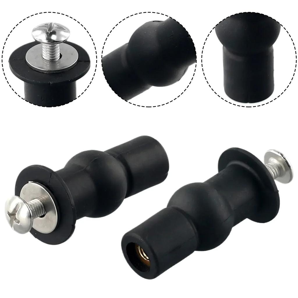 2pcs Expansion Screw Toilet Seat Top Fix Seat Hinge Expansion Screw Screw Hinge Fixings Replacement Toilet Seat Screws
