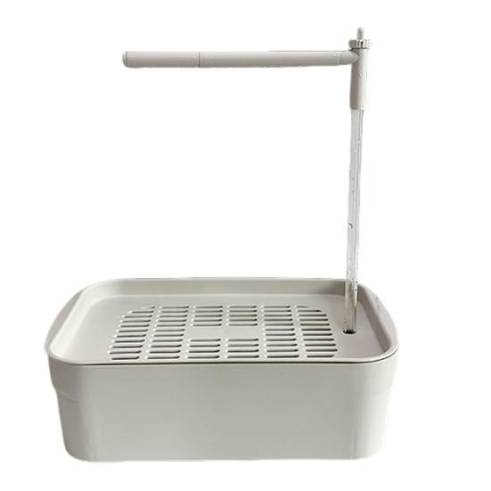 Ванночка для попугая с помпой Автоматическая циркуляция воды Душ-фонтан для птиц Питание от USB Ванночка для купания попугая кореллы, неразлучника, конура, волнистого попугая