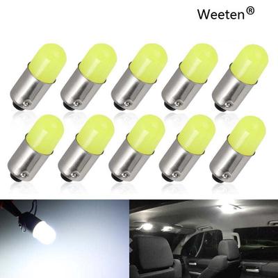 10 шт BA9S светодио дный T4W H6W светодио дный лампа Canbus интерьер автомобиля свет авто клин маркер купольная лампа чтение двери свет 6000 К 12 В