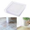 4pcs Anti Vibration Non-Slip Mat Washing Machine Silicone Pad Multifuncational Transparent Place Mats Home Bathroom Portable