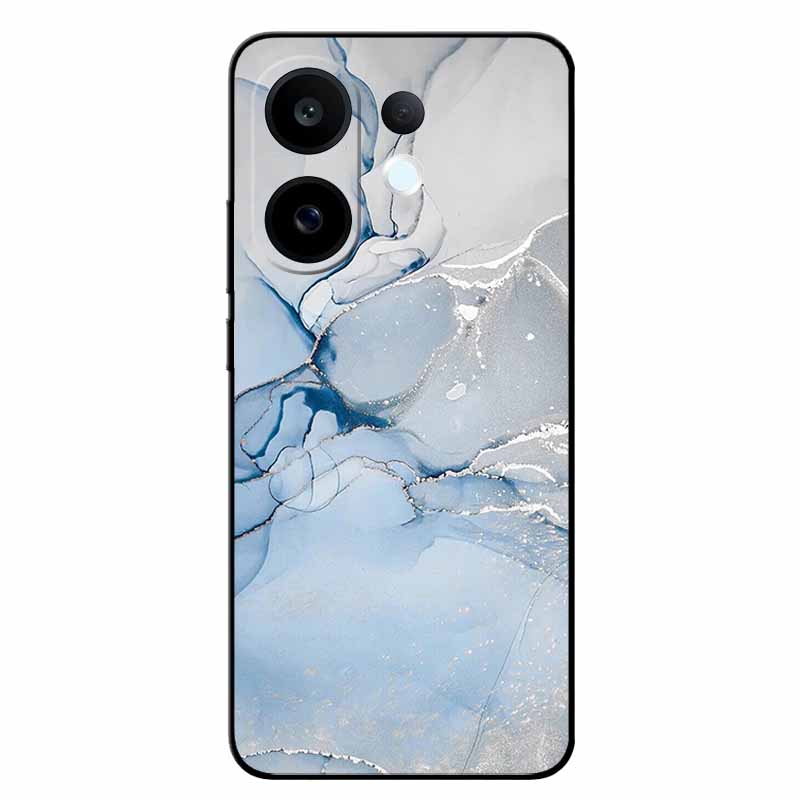 Чехлы для vivo S30 5G V2464A Мраморный силиконовый чехол с рисунком Для V2464A Мягкий черный Funda VIVO S30 TPU Чехлы vivo S30 5G