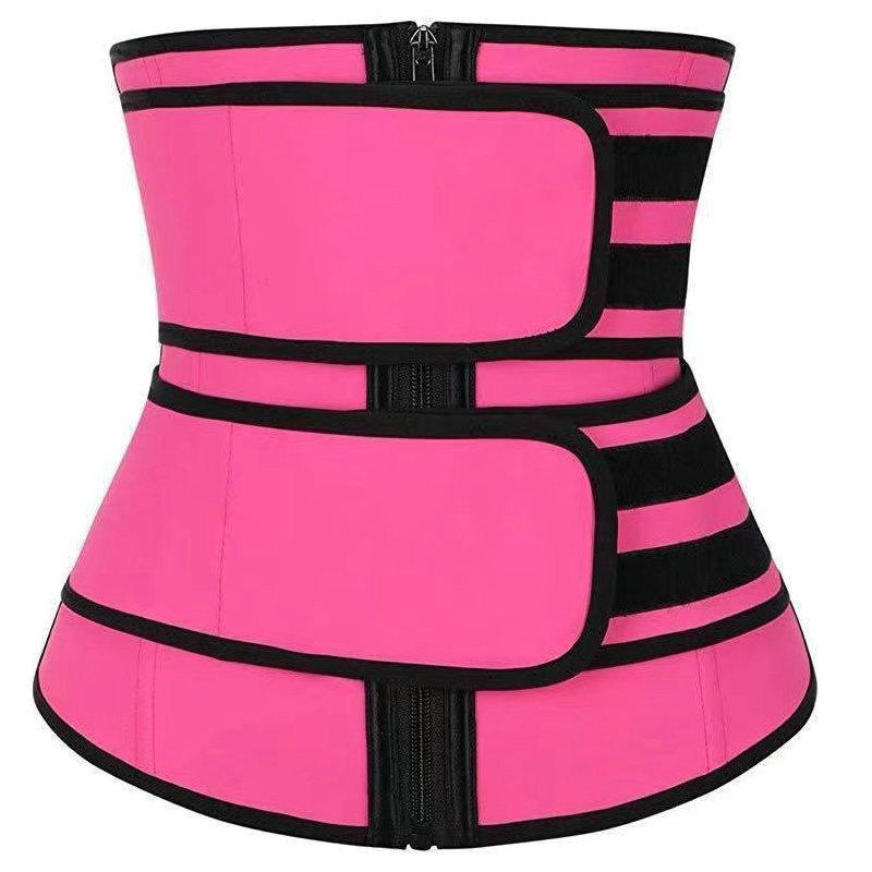Waist Trainer for Women Waist Cincher Underbust Corset with 3 Adjustable Belts Tummy Control Body Shaper Workout Shapewear Fitness Trimmer Belt