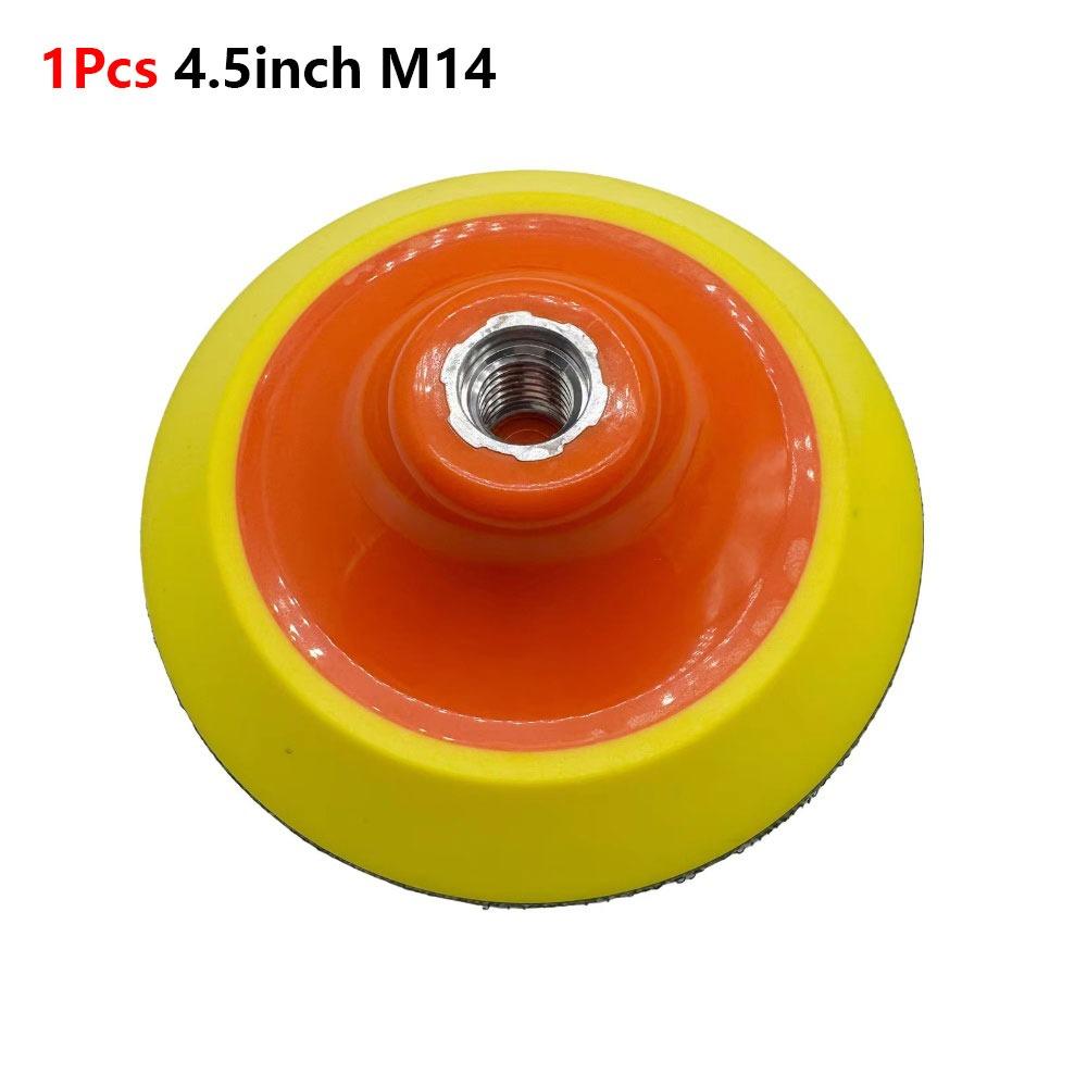 1Pcs 2-7 Inch Universal Backing Plate Plastic And Metal M10 M14 M16 Thread Sanding Pad Backer Hook And Loop Fastener