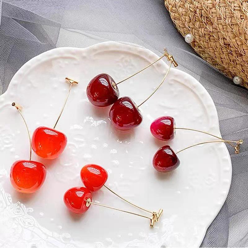 Серьги-вишенки из стерлингового серебра 925 пробы - Высококлассные, универсальные и с индивидуальным дизайном