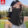 Neck protection sunscreen mask, UV protection ice silk, driving sunshade, cycling breathable face mask