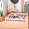 Wow! Wow! Wubbzy Personalized Name Floor Rug Office Rug Design for Foyer Playrooms Living Rooms Decorate room Anti-slip Rug Decorate Offices