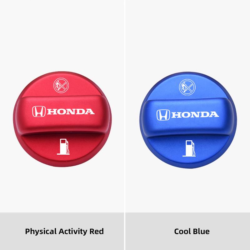 DGT2 Car Fuel Tank Cap Warning Metal Sticker Decorative Protective Sticker For Honda Civic FIT Accord Prelude CRV 5th City CRZ CRX