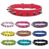 Multi-Color PU Leather Dog Collar & Leash - In Stock
