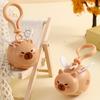 Kapibara Flying Capybara Keychain Kawaii Pull String Capibara Keyring  Bag Hanging