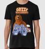 Футболка Grizzy And Lemmings S-5XL Сделано в США