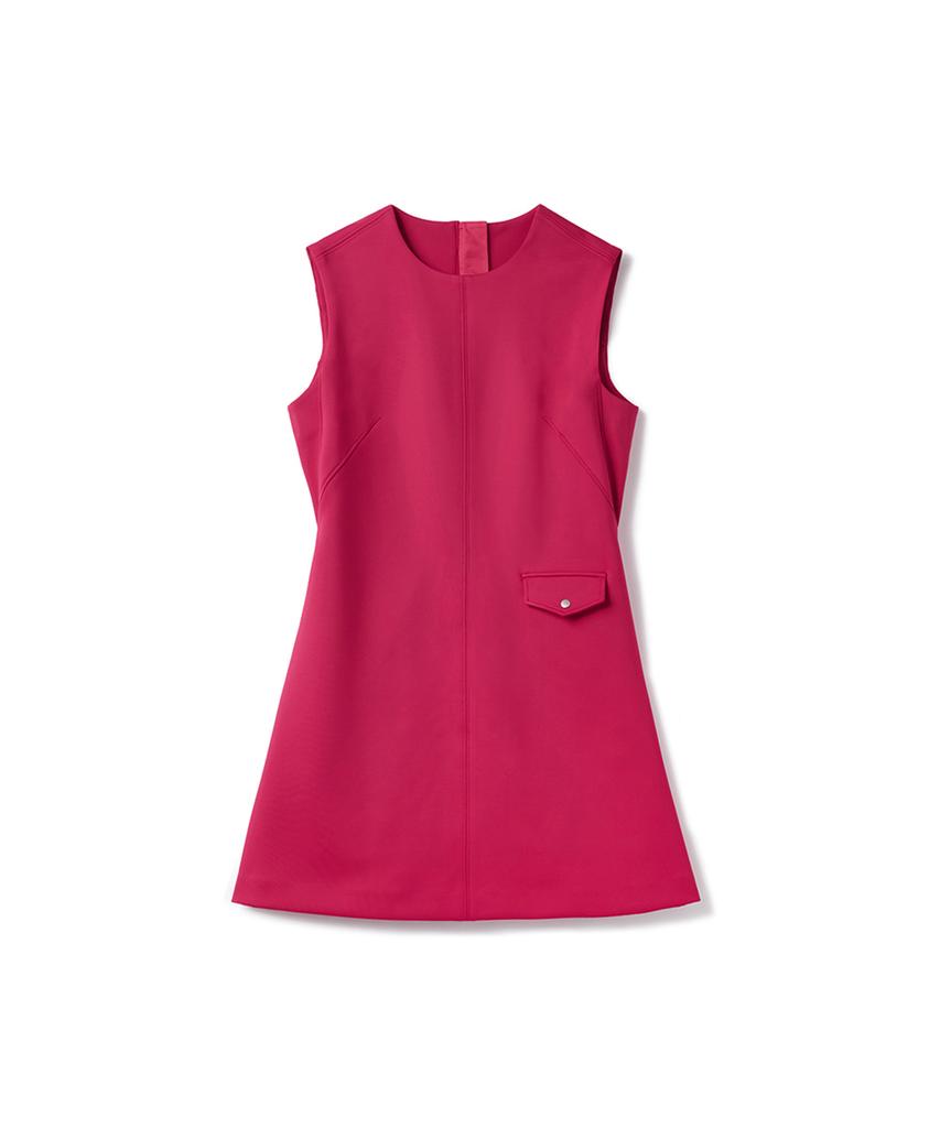 Er Er Seam Detail Dress Pink