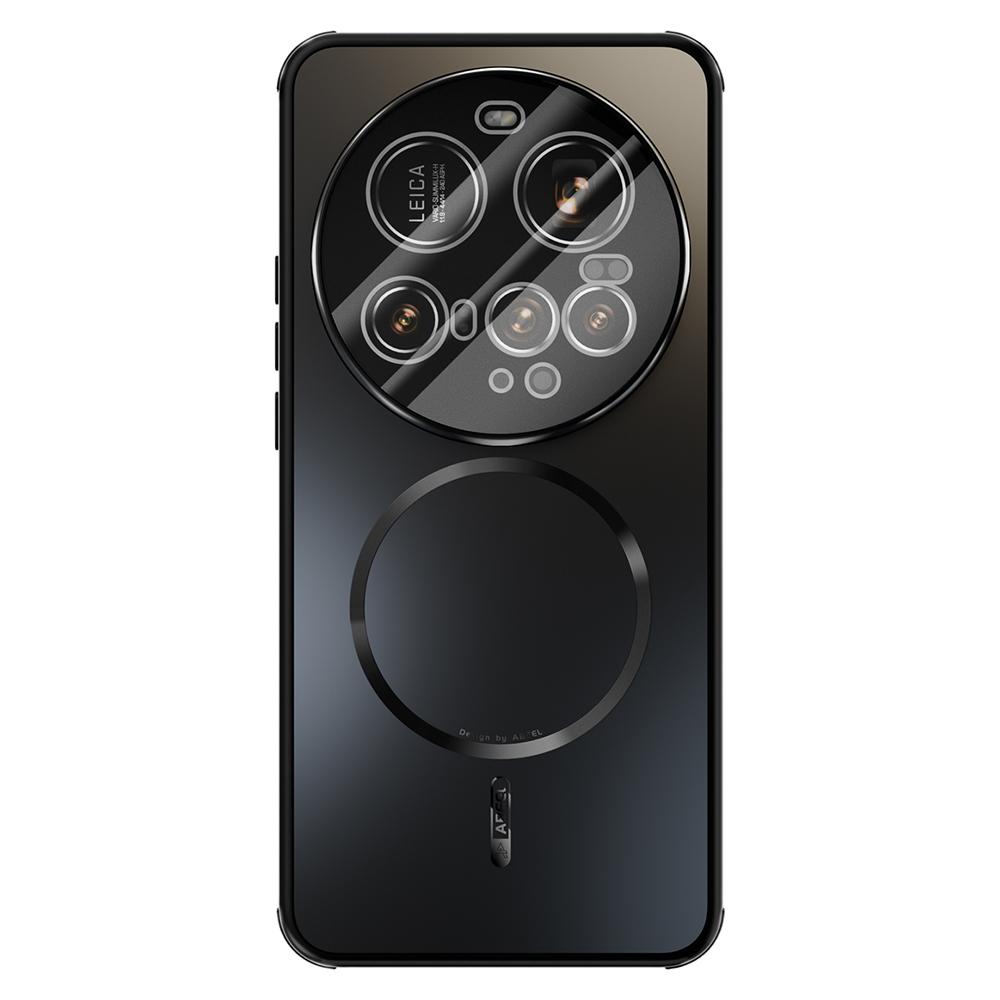 ABEEL For Xiaomi 15 Ultra Magnetic Case TPU PC Cooling Matte Phone Back Cover with Lens Film