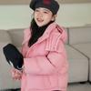 Новая зимняя детская одежда в корейском стиле для мальчиков и девочек, короткая мягкая утолщенная стеганая куртка, детский пуховик