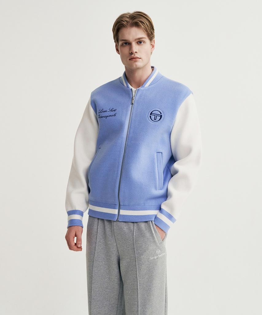 Sergio Tacchini M Preppy Varsity Cardigan (L.Blue)