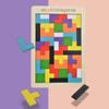 Tetris Wooden Puzzle Building Blocks: Educational Jigsaw Game for Children