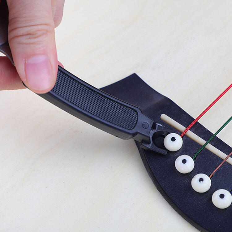 3-in-1 Acoustic Guitar Tool Set: String Cutter, Winder, Lifter, and Pin Puller for Acoustic-Electric Guitar Accessories.