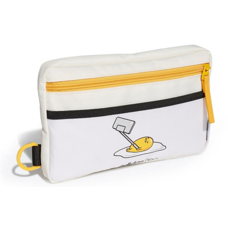 Adidas Gudetama Collaboration Polyester Shoulder Bag, Crossbody Bag Regular Unisex Ecru Adidas GM0131