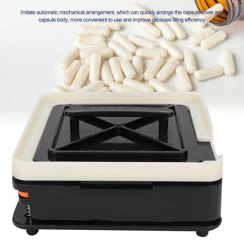 100 отверстий ABS капсульный наполнитель ручной капсульный порошок машина для наполнения инструмент доска для размера 00#