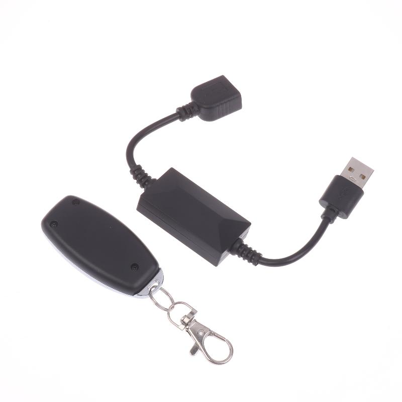 1 Набор Вкл/Выкл USB 433 МГц Беспроводной Радиочастотный Пульт Дистанционного Управления Переключатель Подходит Для Светодиодной Ленты Лампы Для Чтения Светильника Вентилятора