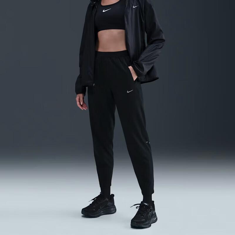 Nike Женские тканые спортивные брюки-джоггеры для бега и тренировок