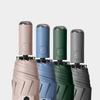 New Men Women Umbrella Fully Automatic Reverse Folding Umbrella with Windproof Reflective Stripe UV Umbrellas Parasol