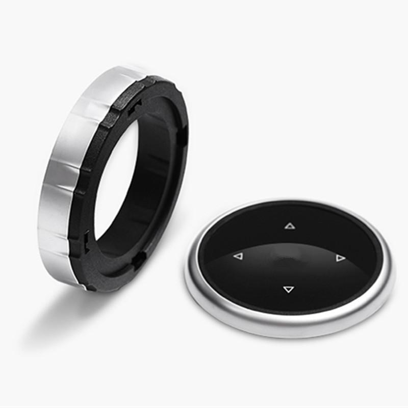 Крышка кнопок мультимедиа автомобиля IDrive M Эмблема Наклейки для BMW X1 X3 X5 X6 F30 E90 E92 F10 F18 F11 F07 GT Z4 F15 F16 F25 E60 E61