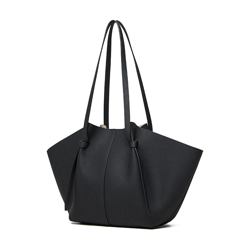 Women's Tote Bag Luxury Designer Genuine Leather Women Shoulder Bag Large Capacity Cowhide Handbags Birthday Gift