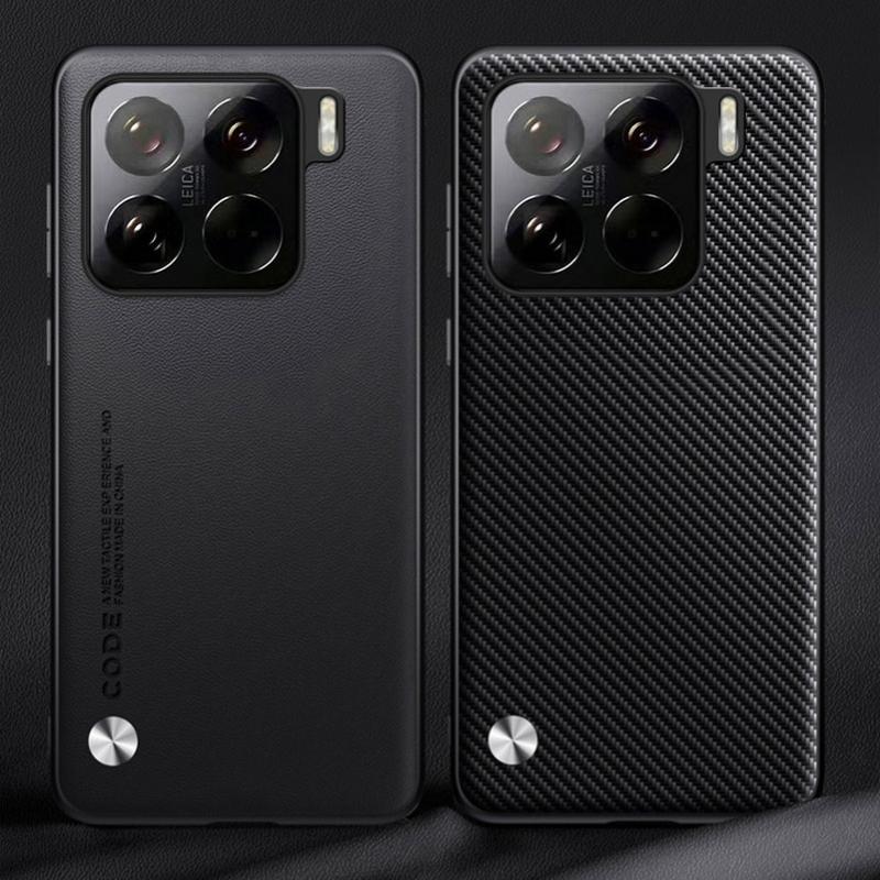 Простой чехол из искусственной кожи для Xiaomi 15 Pro 14T Pro 14T 14 Ultra 13T 13 12T 12 12S 11T Pro 11 Lite матовая противоударная мягкая задняя крышка с рамкой