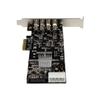 Adaptateur USB - STARTECH - Carte contrôleur PCI Express à 4 ports USB 3.0 - 4 voies dédiées de 5 Gb/s