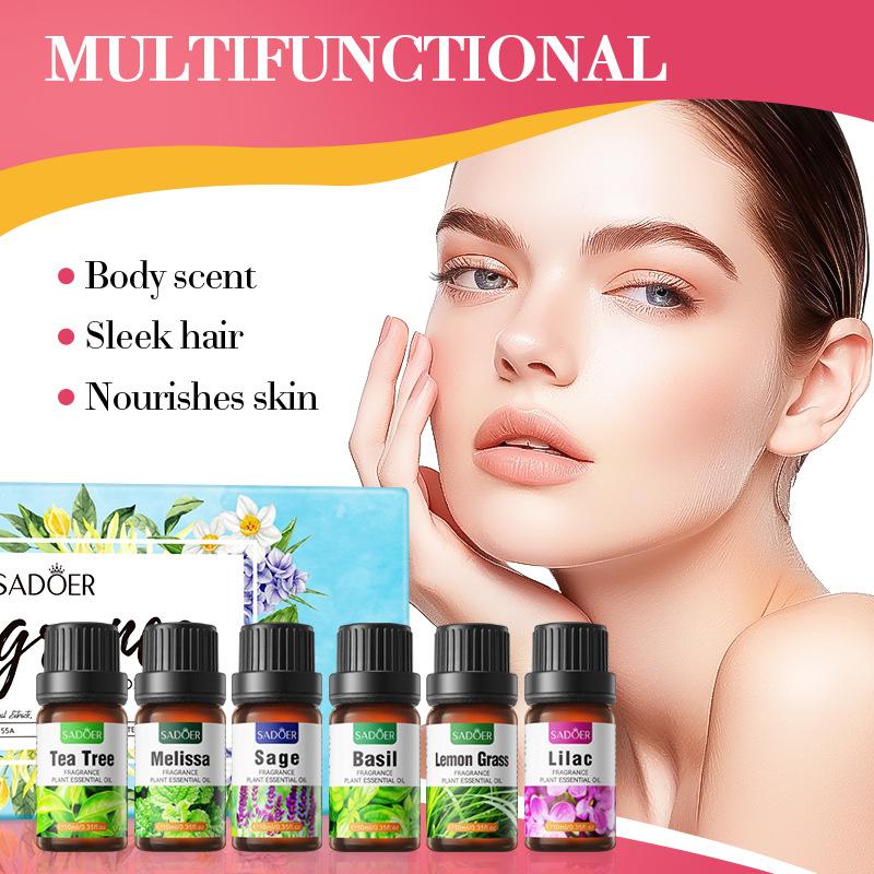 Fragrance essential oil set, moisturizing skin and body serum