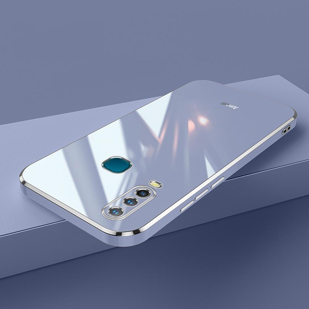Для Vivo Y17 чехол Роскошный квадратный чехол Vivo Y15 Y12 Y3 U3X U10 чехол для телефона противоударный силиконовый чехол-накладка Fundas