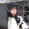 Кепка бейсболка с нашивкой кошачьих ушек для милой сестры с короткими волосами, женская, шляпа-эмулятор мертвого дома, серия Yabimeng house
