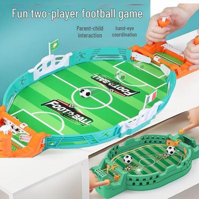Детская развивающая настольная игра «Двойной футбольный бой»