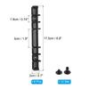 1-6Set A5 A6 6Hole Ring Binder Mechanisms Binder Spines for Binder Planners Notebook Metal Binder Ring Buckle Notebook Accessory
