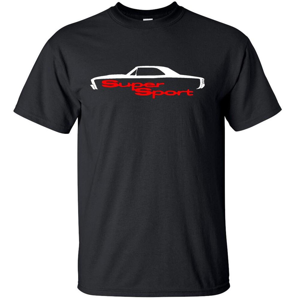 1967 67 Chevelle SS Super Sport T-Shirt Muscle Car Silhouette