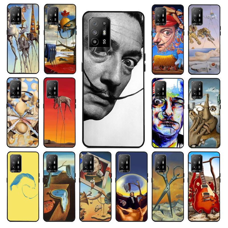 Чехол для телефона «Сальвадор Дали Арт» для OPPO A54 A74 A94 A53S A9 A5 A15 A16 A91 A96 A76 Reno8 8Pro Reno2 Z