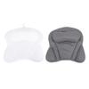Bath Pillow for Tub Neck Back Support Soft Mesh Fabric Non Slip Suction Cups Quick Drying Bathtub Pi