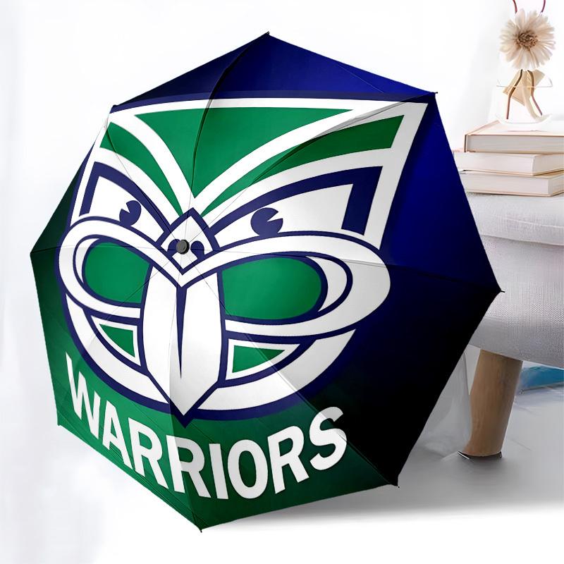 Warriors Mask- Automatic Opening and Closing, 8-rib Structure Portable Umbrella, Suitable for Men and Women in All Seasons - Perfect Gift fo