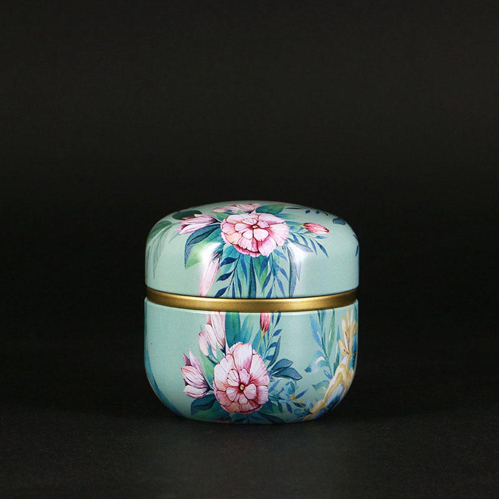 Mini Portable Snacks Candy Small Packaging Box Storage Box Tea Cans Containers Tin Plate Canister