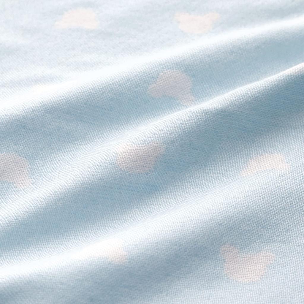 Детский замок Марлевый платок Пастельный медведь Мягкий Марлевый 2 шт Саксофон