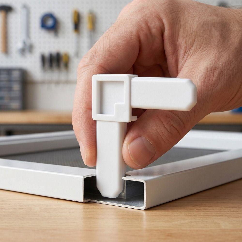 5/16 x 3/4 Inch Plastic Right Angle Corner Bracket Right Angle L-Shaped Corner Bracket Frame Joint