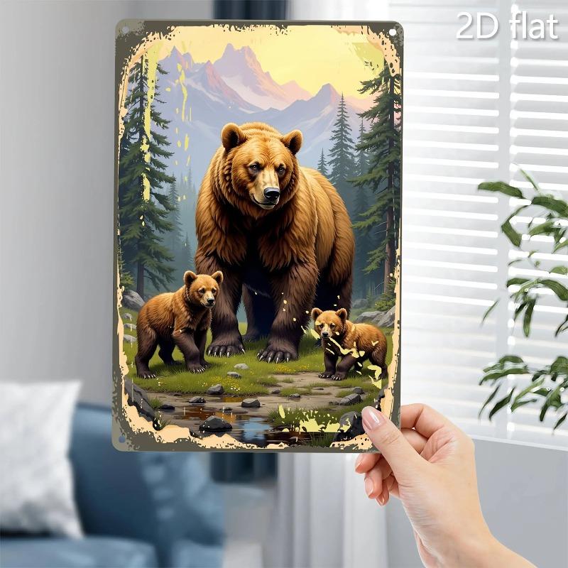 Ретро металлические картины, мебель, украшение гостиной 20x30см