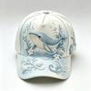 New D Digital Printing Butterfly Baseball Cap Morning Garden Adult Cap Peaked Cap Pastoral