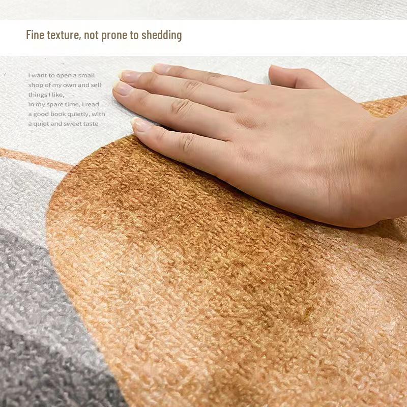 Modern Checkered Loop Pile Living Room & Bedroom Area Rug